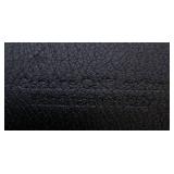 Andersons Black Leather Belt - Solid Brass Buckle Made In Italy