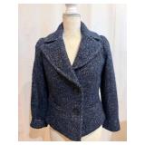 Isabel Marant Étoile Blue Bouclé Blazer - Size 40 - Made in Poland