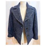 Isabel Marant Étoile Blue Bouclé Blazer - Size 40 - Made in Poland