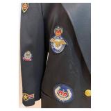 Veronica Beard Patchwork Crest Blazer - Navy - Size 6