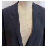 Isabel Marant Étoile Navy Blazer - Notched Lapels & Patch Pockets, 1-Button Front