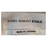 Isabel Marant Étoile Navy Blazer - Notched Lapels & Patch Pockets, 1-Button Front