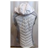 Lululemon Pink Vest 8 & Zella White/Gray Vest XL & Bernardo Goose Down Vest M