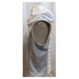 Lululemon Pink Vest 8 & Zella White/Gray Vest XL & Bernardo Goose Down Vest M