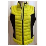 Lululemon Pink Vest 8 & Zella White/Gray Vest XL & Bernardo Goose Down Vest M
