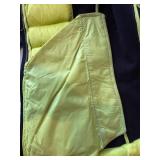 Lululemon Pink Vest 8 & Zella White/Gray Vest XL & Bernardo Goose Down Vest M