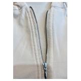 Seventy Venezia Cream Hooded Zip Sweatshirt & Zella Purple Zip Jacket