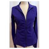 Seventy Venezia Cream Hooded Zip Sweatshirt & Zella Purple Zip Jacket