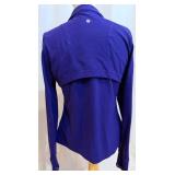 Seventy Venezia Cream Hooded Zip Sweatshirt & Zella Purple Zip Jacket