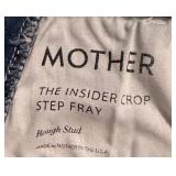 MOTHER The Insider Crop Step Fray Jeans & Velvet Jeans (Lot of 2)