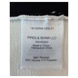 Veronica Beard - Stripe Knit Top - White Crewneck w/ Black Stripes & Purple Stripe Top (Lot of 2)