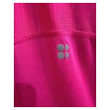 Lululemon Navy Tee - Sweaty Betty Pink Tank Size S - Brooks Run Happy L/S Top