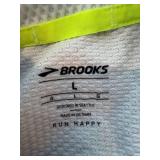 Lululemon Navy Tee - Sweaty Betty Pink Tank Size S - Brooks Run Happy L/S Top