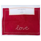 Cupcakes & Cashmere At Home - Patriotic Kitchen Linen Set Featuring Napkins, Placemats & Woven Basket