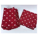 Cupcakes & Cashmere At Home - Patriotic Kitchen Linen Set Featuring Napkins, Placemats & Woven Basket