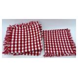 Cupcakes & Cashmere At Home - Patriotic Kitchen Linen Set Featuring Napkins, Placemats & Woven Basket