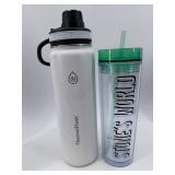 Sears Mercedes & Zak! Water Bottles & Travel Mugs (Lot of 6)