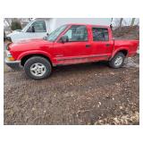 2001 Chevy S-10 Crew Cab Pickup 4x4