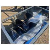 Skid Steer Auger AGT 2026 Unused SSECAG-Y With 3 Bits