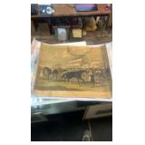 1839 grand stand ascot etching