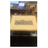 1891 Harrington bird signed print