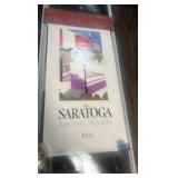 1991 Saratoga racing season advertising poster