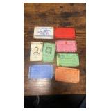 1938-1940 Pinkerton national detective agency employee I.d. cards for famous race tracks