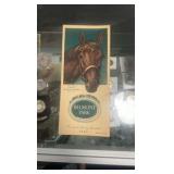 1947 Belmont park race program