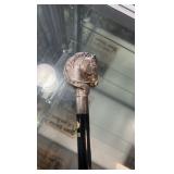 cane with sterling silver handle