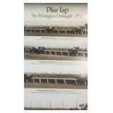 phar lap horse racing poster