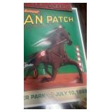 1999 Hoosier park Dan patch race advertisement poster