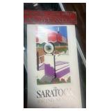 1991 Saratoga racing season advertising poster