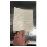 1957 Hollywood park race program