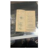 1947 Belmont park race program