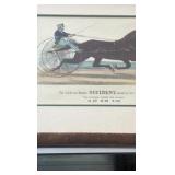 horse racing lithograph