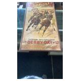 Louisville jockey club Kentucky derby poster reproduction