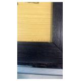 horse racing painting on plywood