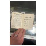 1923 onkaparinga racing club race program