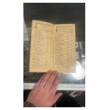 1941 Santa Anita park race program