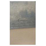 1918 roamer horse lithograph