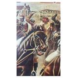Louisville jockey club Kentucky derby poster reproduction