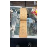 1928 Saratoga racing program