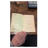 1912 Lake Erie trotting circuit race program and tickets