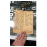 1937 Santa Anita park race program