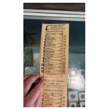 1947 hippodrome de Tijuana race program