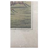 1820 horse racing etching