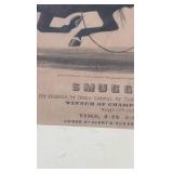 1874 SMUGGLER horse racing etching