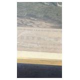 1875 HONEYMOON greyhound racing lithograph