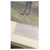 1876 DONALD greyhound etching