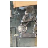 1930s custom horse racing hood ornament new old stock